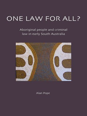cover image of One Law for All?